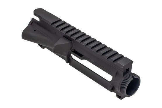 XTS Stripped AR-15 upper receiver is flat top with anodized finish and M4 feed ramps.
